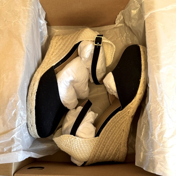 JCrew Ankle-Strap Espadrille Wedges - Picture 5 of 8